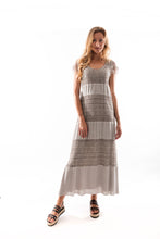 Load image into Gallery viewer, Φόρεμα Μακρύ Δαντελένιο